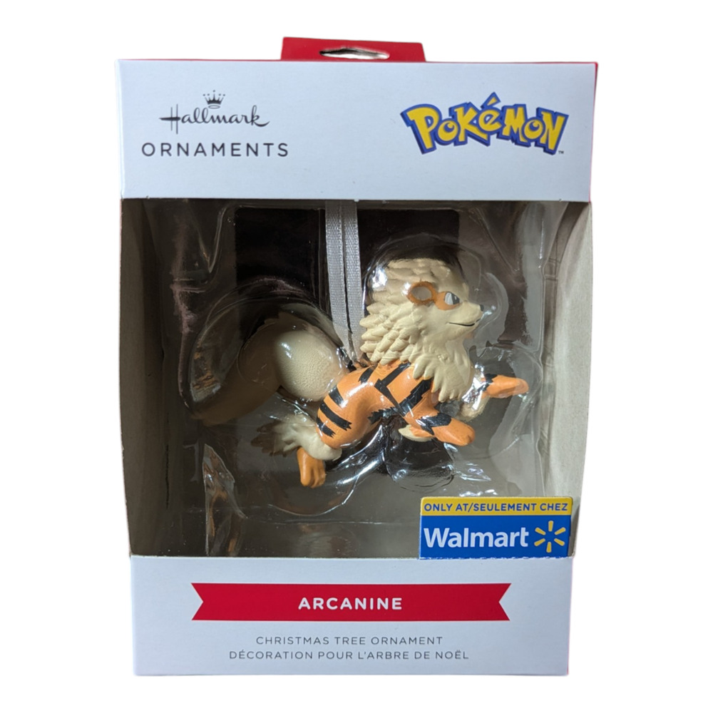 Hallmark Arcanine Pokémon Christmas Ornament NIB Kids Gift